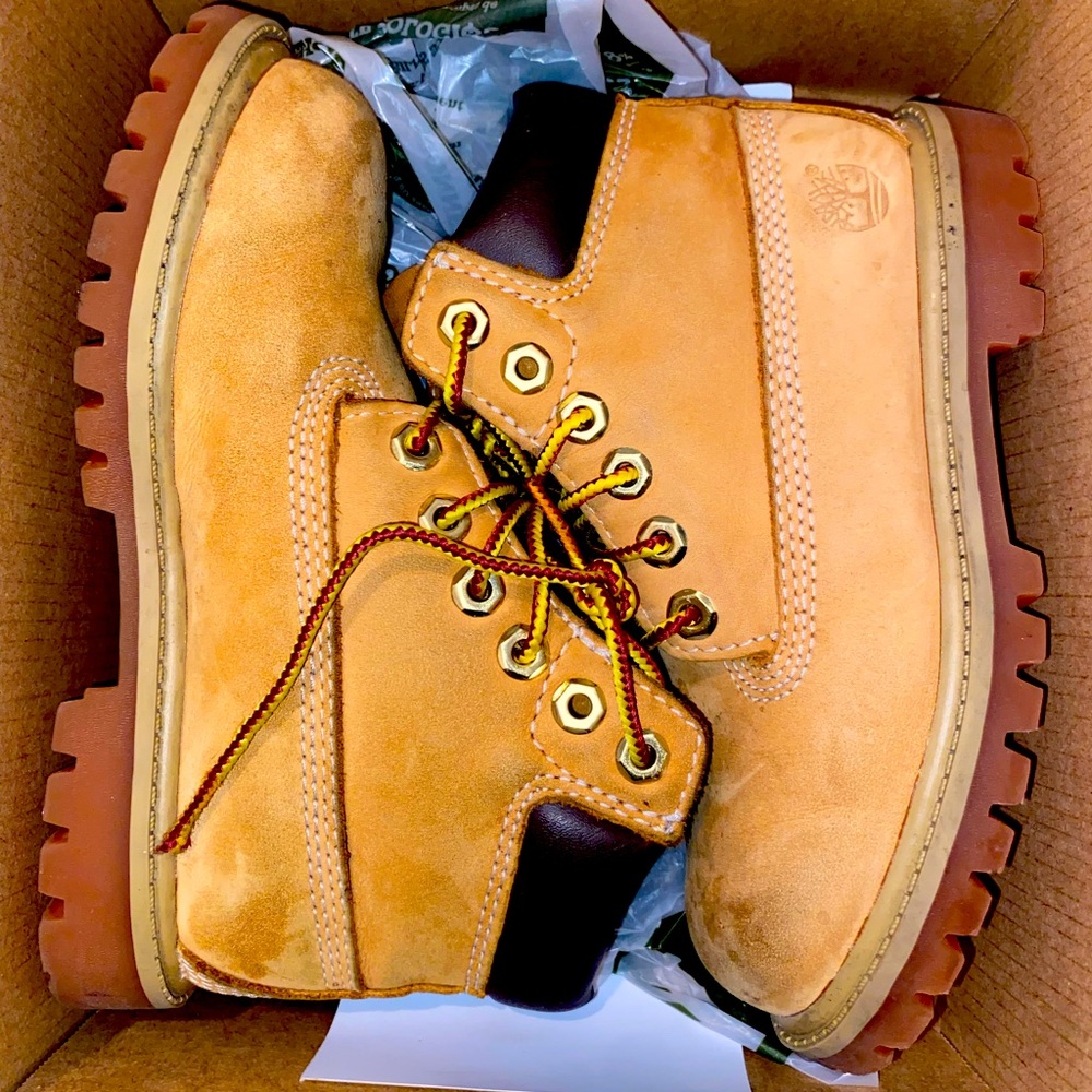 Toddler Timberland construction